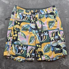 Patagonia Board Shorts Mens 28 Multicolor Wavefarer Swim Trunks Surf Quick Dry