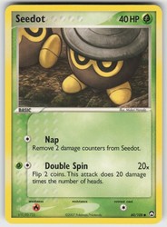Seedot 60/108 EX Power Keepers Common