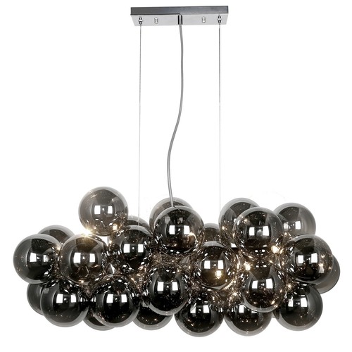 Dainolite CMT-418HP Comet 10 Light 41"W Chandelier - Chrome