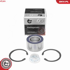 Image of X2 PCS FRONT AXLE BOTH SIDES L&R FITS SEAT WHEEL BEARING KIT 85SKV057 ESEN SKV