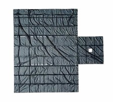 Flatbed Heavy Duty 18oz Black Lumber Tarp 20x27 6 Drop - 3 Rows Of D Rings Flatbed Heavy Duty 18oz Black Lumber Tarp 20x27 6 Drop - 3 Rows Of D Rings