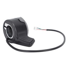 Electric Scooter Thumb Throttle Raised Stripes Black Flexible Finger Thumb Acce