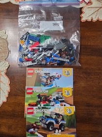 LEGO CREATOR: Red Creatures 31032 & Outback Adventures 3in1 31075, 100% Complete