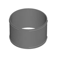 8in Mender - Leaf Vacuum Hose Adapter