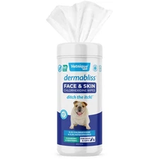 Dermabliss Dog Face - Medicated Chlorhexidine for Dogs with Wrinkles, French ...