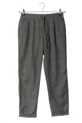 DARLING Paperbag-Hose Damen Hose Gr. DE 36 hellgrau Business-Look