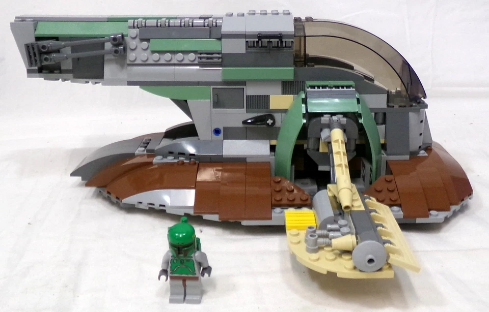 LEGO Star Wars 6209 Slave I 2006 juego suelto incompleto con instrucciones Foto 3 de 4