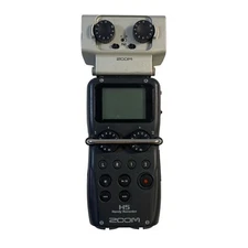 Zoom H5 Portable Digital Audio Recorder w/ EXH-6 External XLR TRS Input Capsule