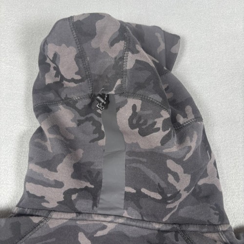 Nike Hoodie Mens XL Black Tech Fleece Full Zip Camo Hooded Jacket Sweatshirt - Picture 10 of 15