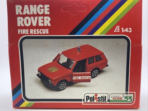 POLISTIL RANGE ROVER SOCCORSO ANTINCENDIO 1/43 79A - Foto 4 di 4