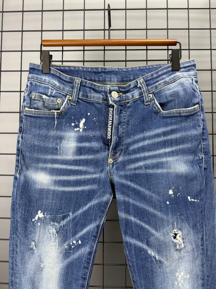 Dsquared2 Vaqueros Slim Skinny Hombre Talla 48 Deberes Pagados (USA) Foto 3 de 4