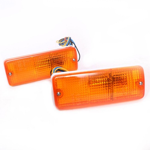 Luz indicadora de lámpara de parachoques delantera para Suzuki Jimny Samurai SJ410 SJ413 1981-1988 - Imagen 4 de 10