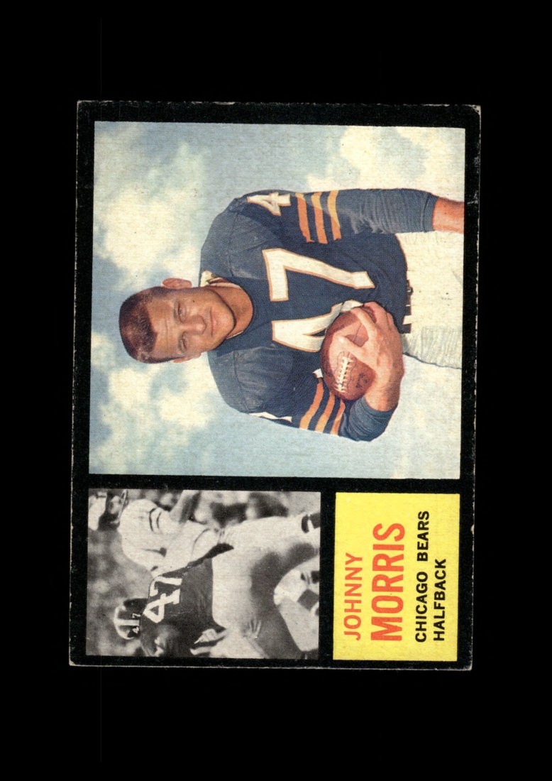 1962 Topps Set-Break # 15 Johnny Morris EX-EXMINT *GMCARDS*