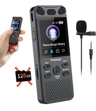 Digital Voice Recorder with Playback - 110 Hours Ultra-Long Continuous Recording