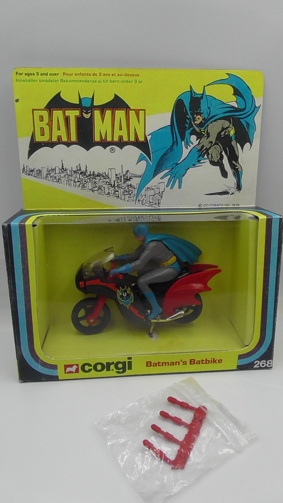 Corgi 268, Batbike - Free Price Guide & Review