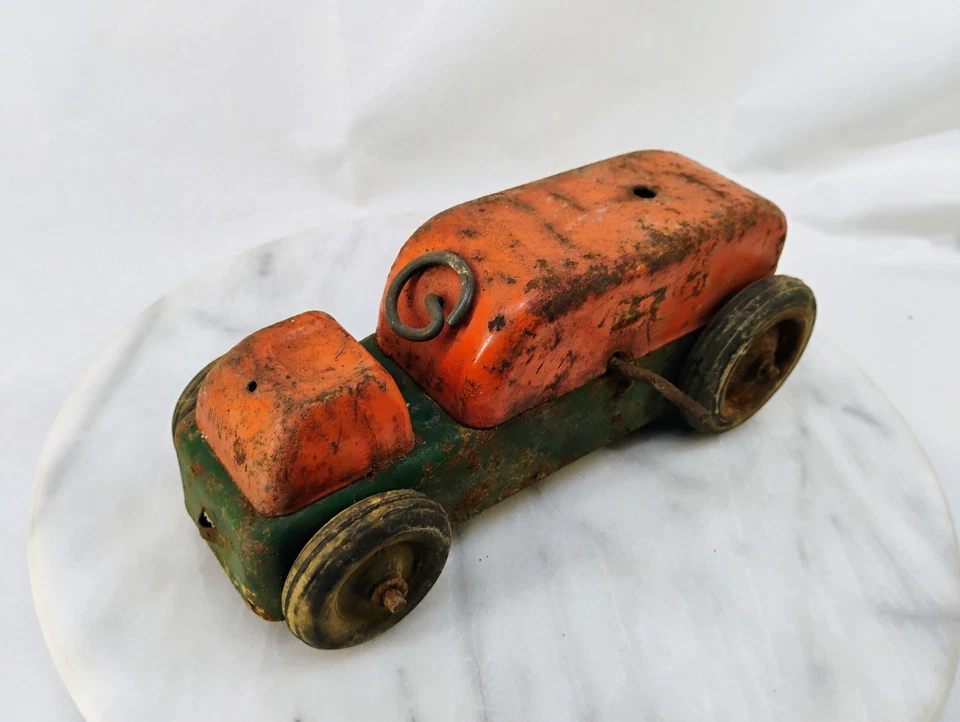 Rare Vintage 1949 Tonka Power Lift No. 200 Pressed Steel Forklift PARTS REPAIR - Image 3 of 4