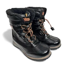 Totes Buster Big  Kids Noah All Weather Insulated Snow Boots Sz 4