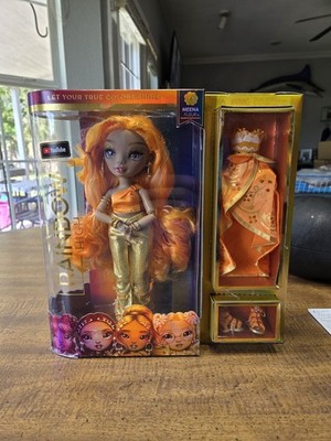 Rainbow High Meena Fleur Saffron Gold Fashion Doll Series 4 NIB Sealed