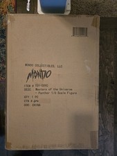 NEW 2026 SDCC Mondo MOTU Panthor 1 6 Figure Flocked SOLD OUT