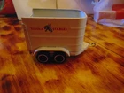 Vintage 1970s TONKA STABLES Pressed Steel Farm Horse White Trailer ONLY
