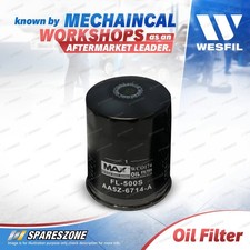 Wesfil Oil Filter for Chevrolet Silverado 1500 5.3L 6.2L L83 L86 L87 V8 13-On