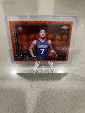 KON KNUEPPEL 2025-26 Topps Chrome VARIATION SSP ORANGE SPECKLE /25 Rookie RC