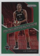 2021 Panini Prizm WNBA Dominance Green Prizm Liz Cambage #15 1rw0