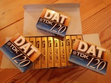 TDK DAT 120 Digital Audio Tape 13pcs New Sealed Unused Recording Media