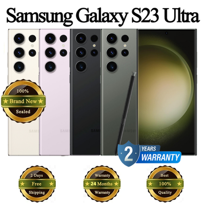 #ad 🔥New Samsung Galaxy S23 Ultra 5G SM S918U 256GB 512GB 1T 6.8quot; Factory Unlocked $477.01
