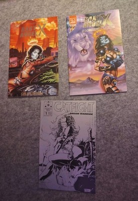 Baby Angel X 1 Gold + Scorched Earth 2 Catfight Dream Warrior 1995 Brainstorm 