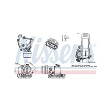 NISSENS Drosselklappe Luftdosierventil f&uuml;r Mercedes Citan 108 CDI 109 111