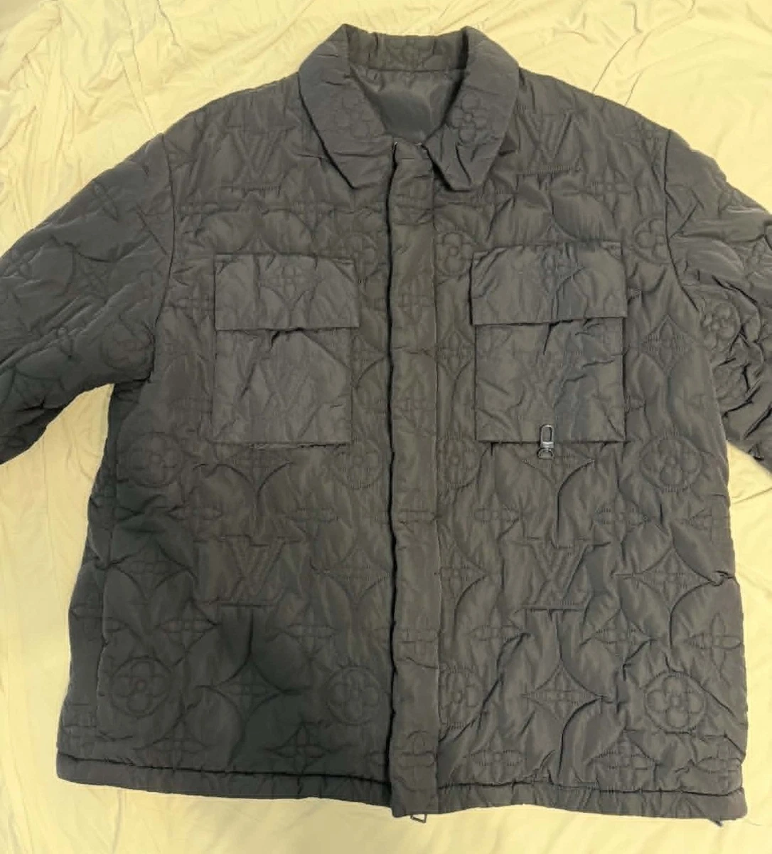 Louis Vuitton Blue Coats, Jackets & Vests Cotton Outer Shell for