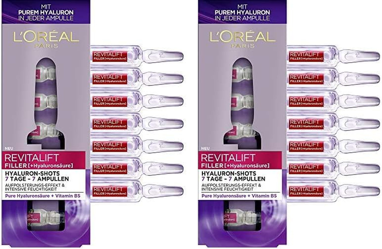 Offerta L'Oréal Revitalift Filler Fiale Acido Ialuronico - Pack da 2
