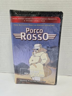 久宝留理子  WOW!SINGLE CLIPS [VHS] Porco Rosso Studio Ghibli Collection Japanese VHS Tape Demo Rare