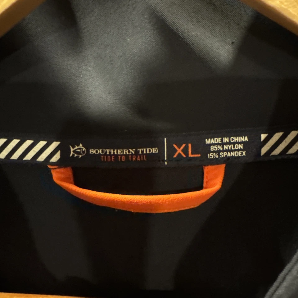 Chaleco de golf Southern Tide para hombre con cremallera completa azul, talla X-grande *NUEVO* Foto 4 de 4