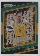 2024 Panini Prizm WNBA Fearless Green Prizm Dearica Hamby #6 15sx