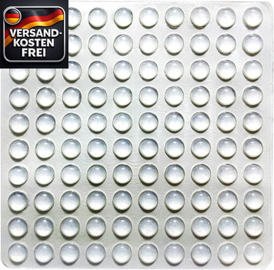 Selbstklebende Gummipuffer 8mm Set 100 Stück für Möbel Türen Schränke Schutz