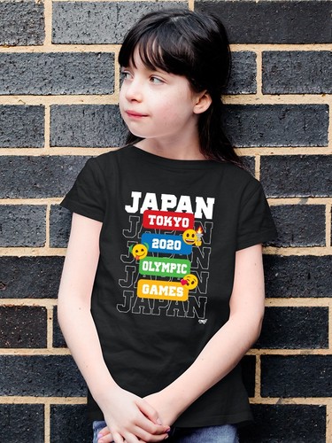 Tokyo 2020 Olympic Games Emoji Graphic Youth's T-shirt - Picture 2 of 16