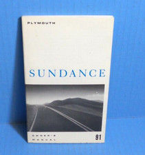 91 1991 Plymouth Sundance Owners Manual