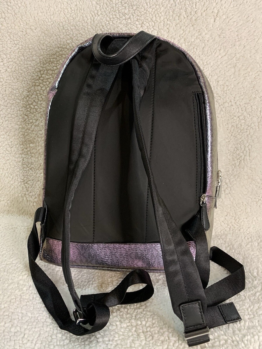 NWT MICHAEL KORS Wythe Backpack In Nickle Leather | eBay display picture 2