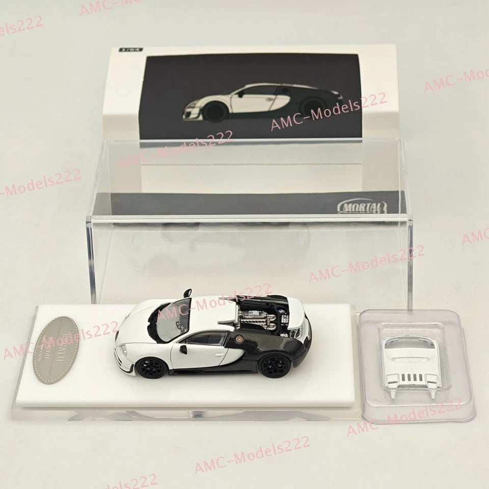 Mortal 1:64 Bugatti Veyron Super Sport Diecast Toy Car Model Panda Ceramics Gulf - Image 3 of 4
