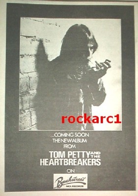 TOM PETTY 'Coming Soon' 1979 album UK Press ADVERT 10x7 inches