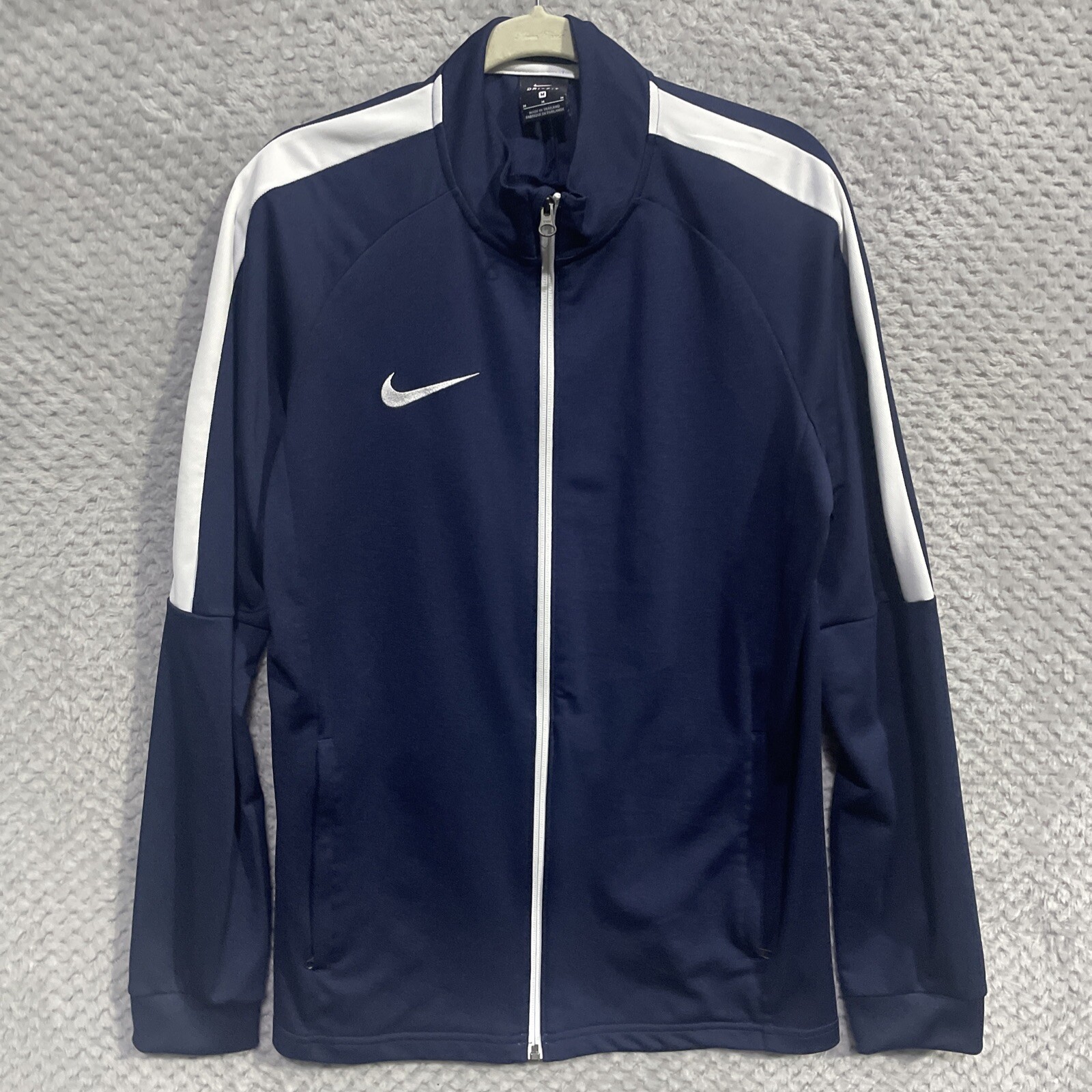 SACAI X NIKE Giacca Nike Taglia M Navy Dri Fit Uomo Manica Lunga Collo Alto Zip Up