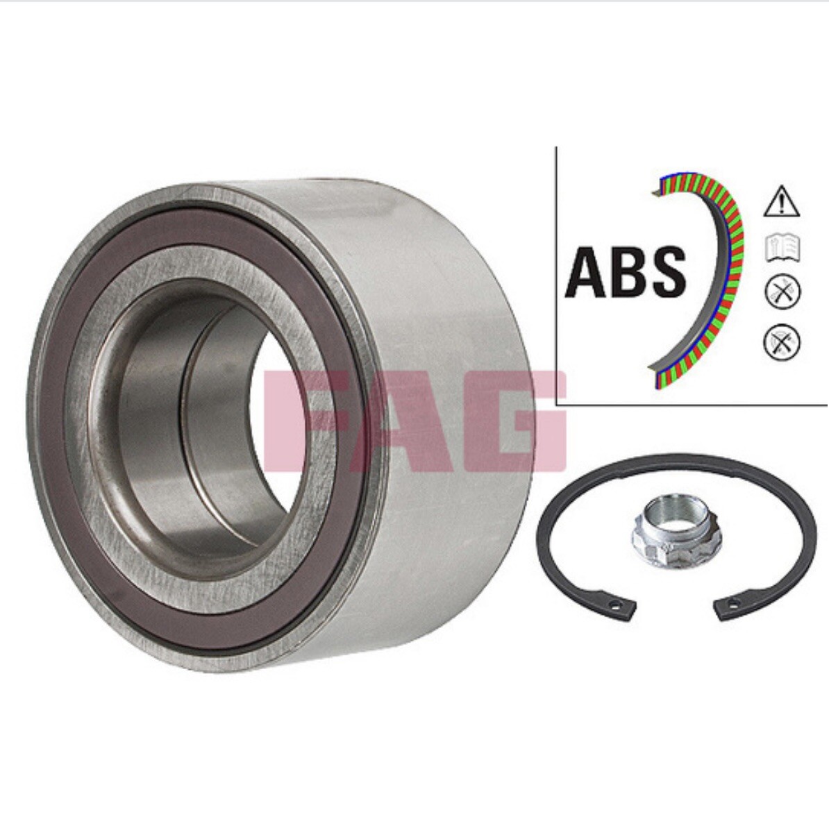 FAG Rear Wheel Bearing + Hub For 2009+ E90 LCI E91 LCI 335d 335xDrive 328xdr