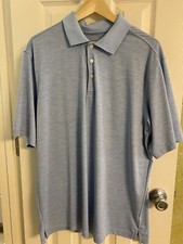 WALTET HAGEN GOLF POLO MENS BLUE SHIRT SIZE XL MSRP 60