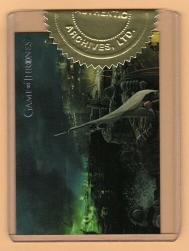 Game of Thrones Stagione 2: Case Topper Card CT2 - Battle of Blackwater - Foto 1 di 2