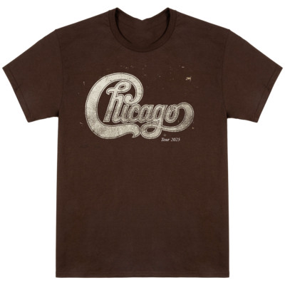 NEW Chicago Band Tour 2025 Gift For Fan S to 5XL Dark Choco Color T-shirt GC3361