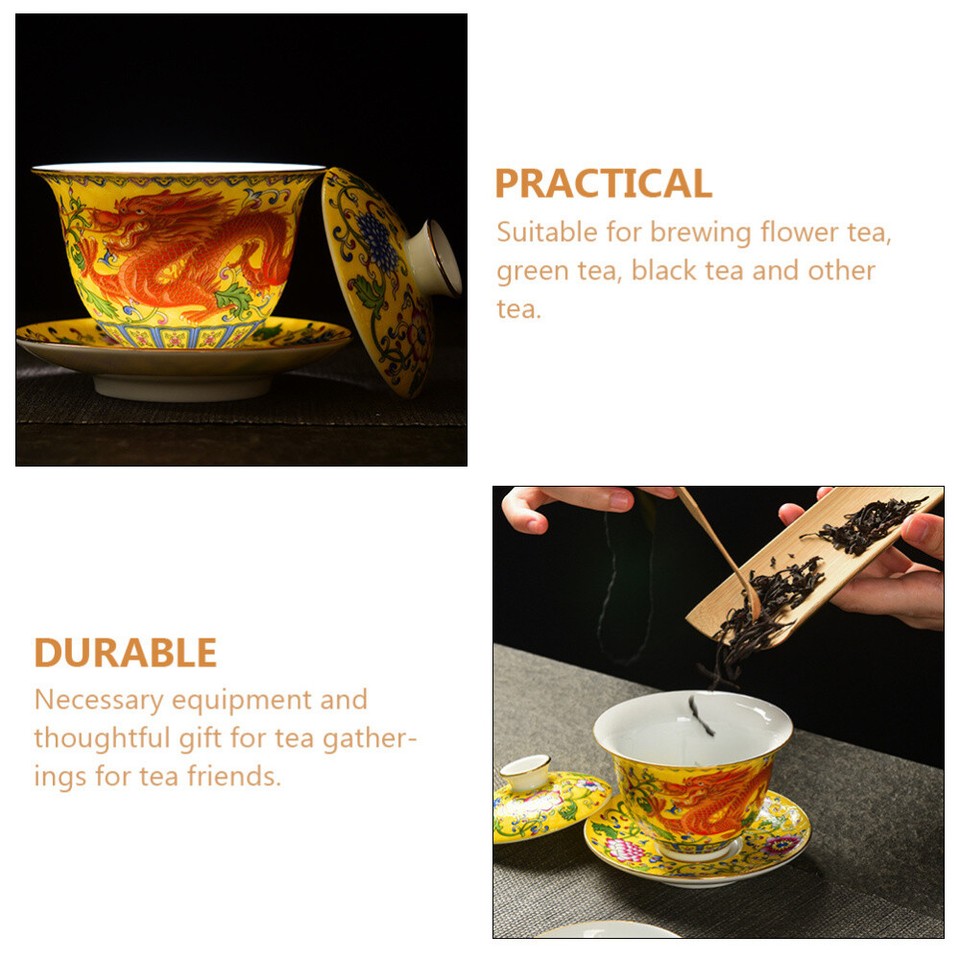 Chinese Teacup Lid Porcelain Tea Cup Tea Cup Lid Saucer Vintage Tea Cups eBay