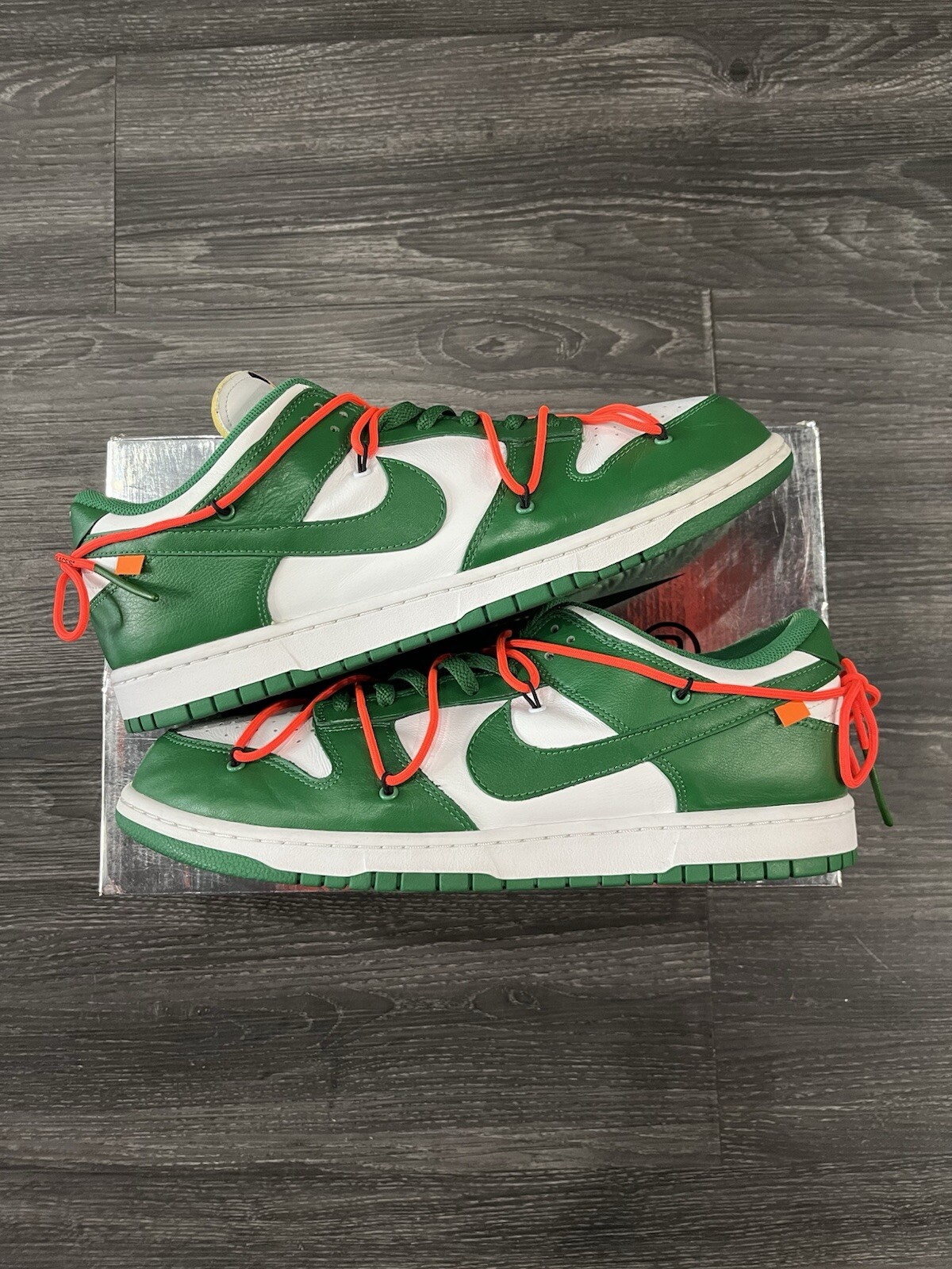 Off-White x Dunk Low ‘Pine Green’ - image 1