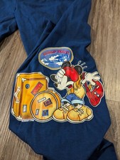 Vtg 90s Mickey Unlimited Tag Disney Leggings Pants Jerry Leigh Women's Small